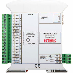 Аналоговый/цифровой преобразователь, RMS-8ADC-L-R-V, LLC NPP Belenergokip