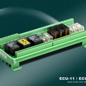 Монтируемый модуль-реле на DIN-рейке, ECU-11, ECU-22, Kutai Electronics Industry Co., Ltd.