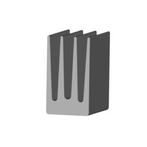 Экструдированный тепловой радиатор, CTX-8004, CTX Thermal Solutions