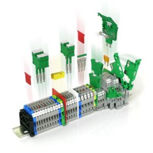 Клеммная колодка на DIN-рейке, CBC, Cabur