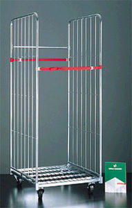 Контейнер на колесиках для текстиля, 72-80-180, Italiana Contenitori