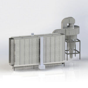 Камера напыления с самоочищающимся фильтром, , ELECTRON