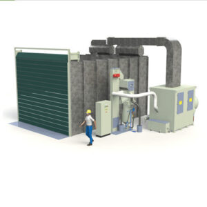 Кабина пескоструйной обработки под давлением, , CMV