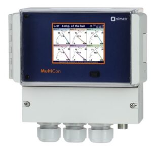 Регулятор температуры с дисплеем LCD, MultiCon CMC-N16, SIMEX Sp. z o.o.