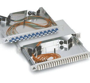 Распределительная панель для монтажа в стойку, 19", 1 - 3 HU, ø 29 mm, Rosenberger OSI