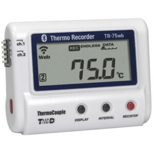 Регистратор данных для термопары, TR-75 wb, T&D Corporation