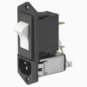 Входной модуль блока питания с выключателем, 5145, SCHURTER