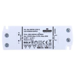 Светоидный драйвер с постоянным напряжением, 176-6704, 