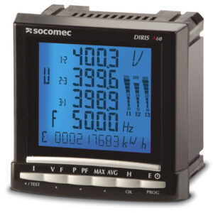 Универсальный регистратор данных, DIRIS A60 series, SOCOMEC